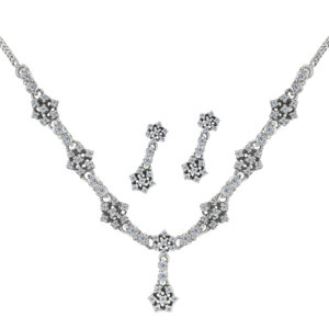 Barbaroso Palladium Diamond Set # BF-18,19