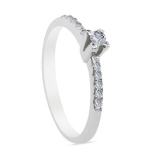 Enamour Palladium Diamond Ring D-6054