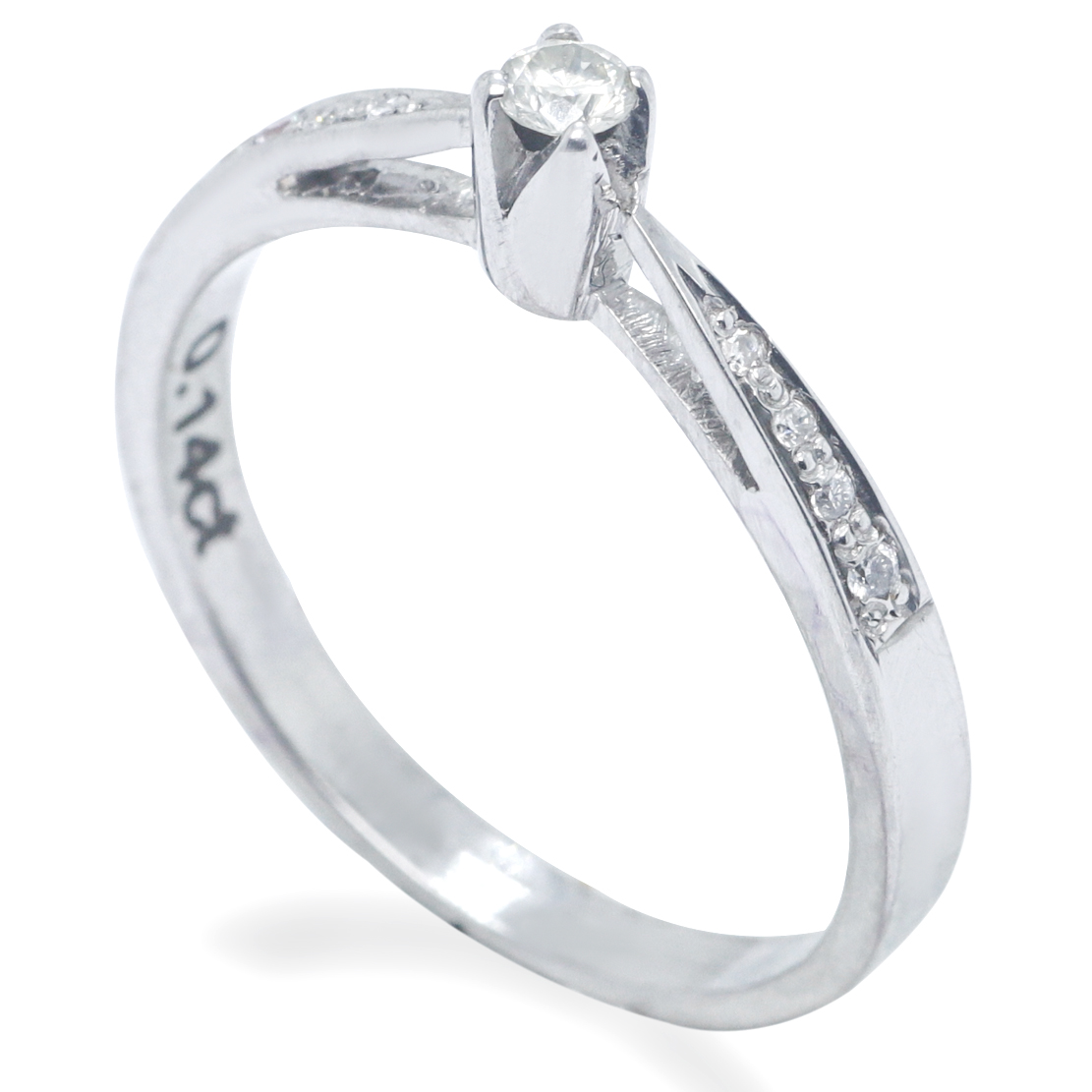 Palladium Diamond Ring D-6136/R