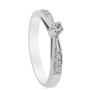 Palladium Diamond Ring D-6136/R