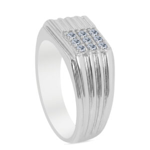 Encantador Palladium Diamond Ring D-6139