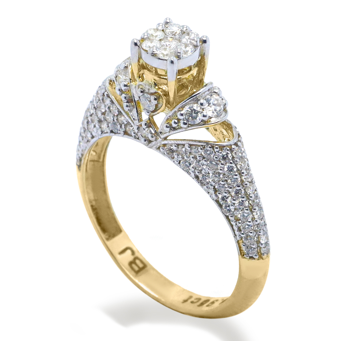 Cherie 18K Gold Diamond Ring D-6165