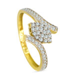 Honrado 18K Gold Diamond Ring D-6196