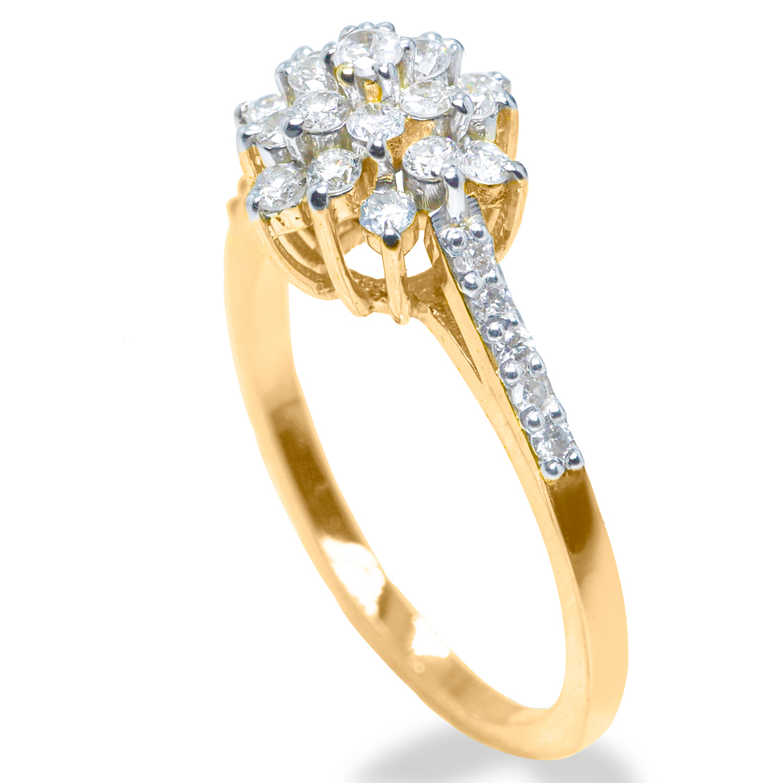 Bastante18K Gold Diamond Ring D-6280