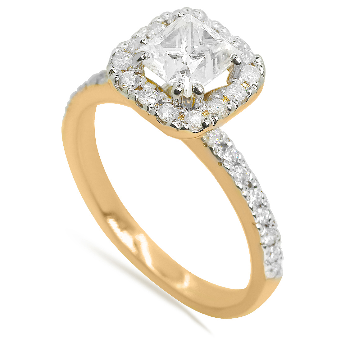 La delizia18K Gold Diamond Ring D-6336