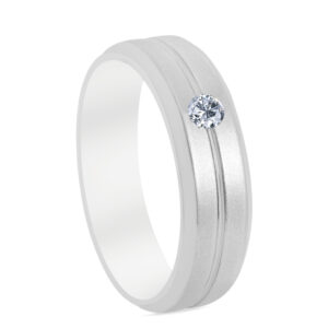 Quieto Palladium Diamond Ring D-6145