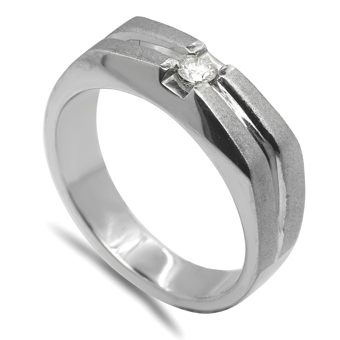 Sucré Palladium Men’s Diamond Ring D-6170