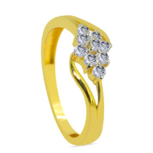 La joyería 18K Gold Diamond Ring D-6262