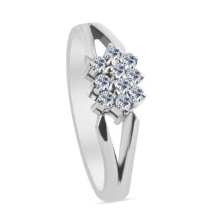 Flâner Palladium Diamond Ring D-6317