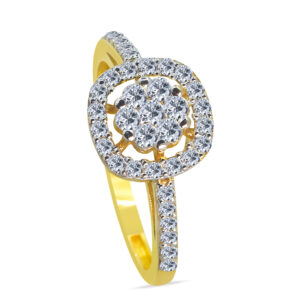 Émerveiller 18K Gold Diamond Ring D-6363