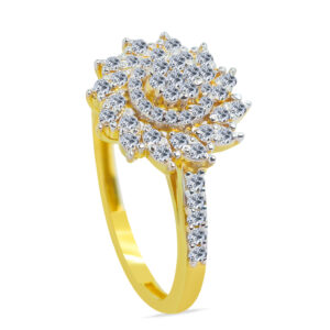 Éphémère 18K Gold Diamond Ring D-6364