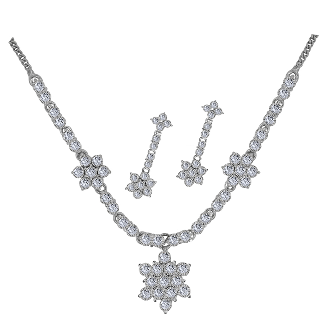 Palladium Diamond Set # BF-49,50