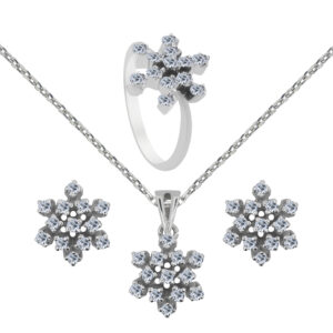 Palladium Diamond Short Set D-6338,39,40