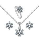 Palladium Diamond Short Set D-6338,39,40
