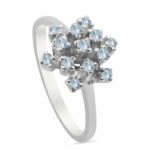 Palladium Diamond Short Set D-6338,39,40 Round