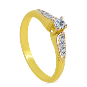 Scintilla 18K Gold Diamond Ring D-6378