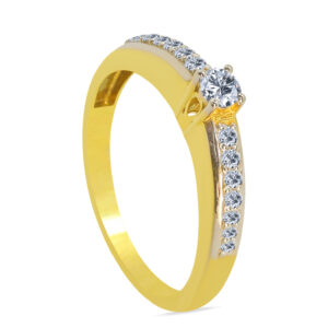 Cuidar 18K Gold Diamond Ring D-6392