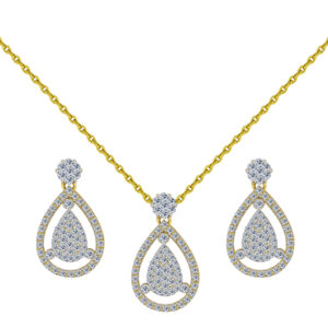 Vallée 18K Gold Diamond Short Set BF-57,58