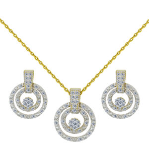 18K Gold Diamond Short Set BF-61,62
