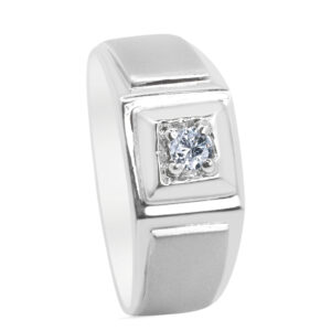 Belleza Palladium Diamond Ring D-6468