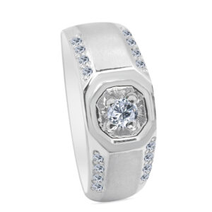Sueño Palladium Diamond Ring D-6476