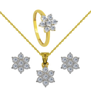18K Gold Diamond Set BF-63,64,6563
