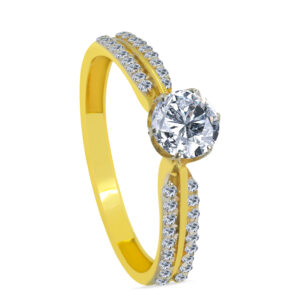 Mariposa 18K Gold Diamond Ring D-6032