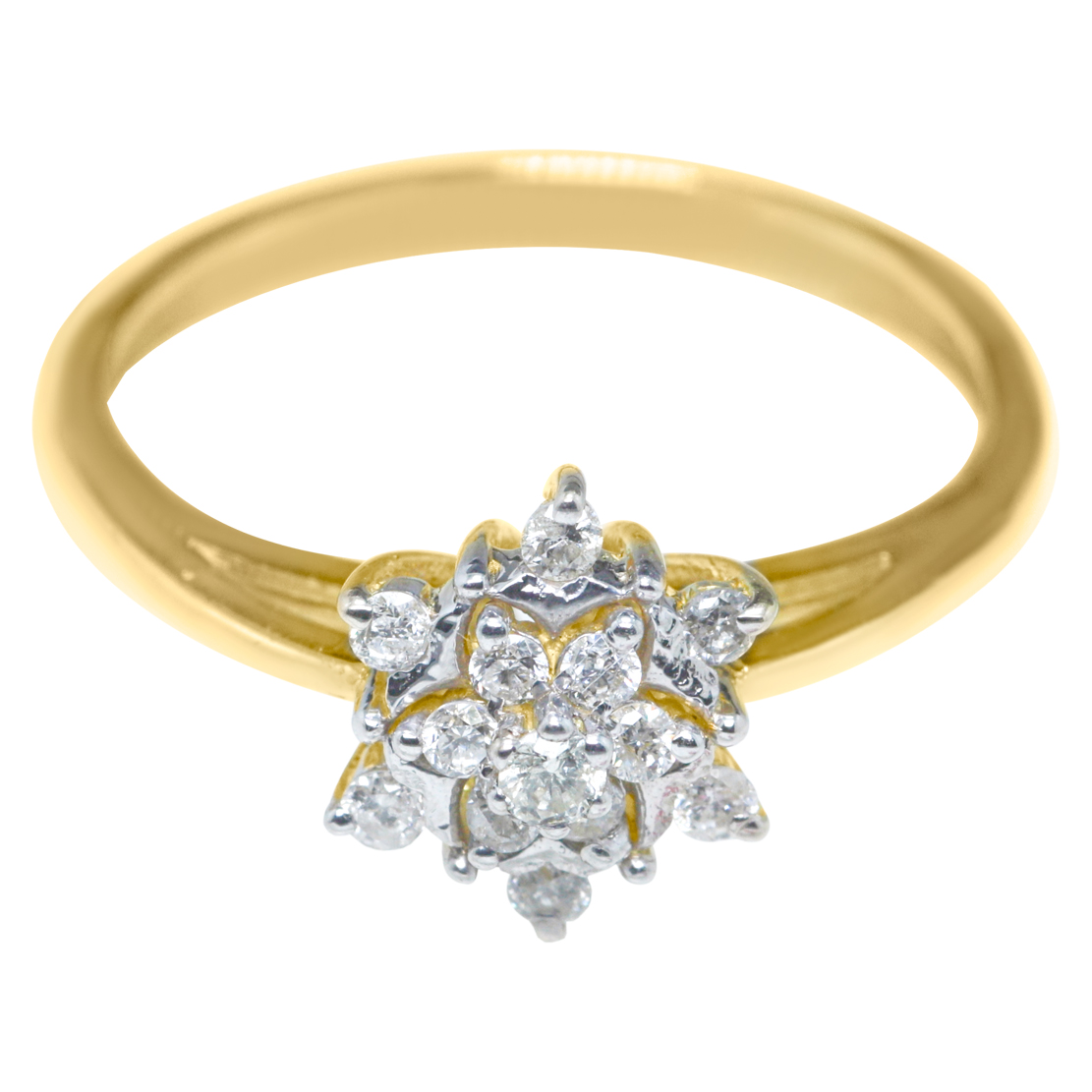 Buy Blue Diamond Rings of Engagement Online | Gold Couple Rings For  Engagement | Rose Gold Diamond Engagement Ring Designs For Female