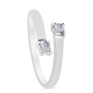 Mariposa Palladium Diamond Ring D-6437