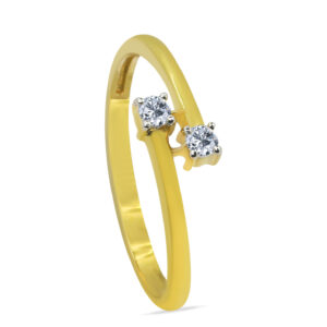 Étoile 18K Gold Diamond Ring D-6479