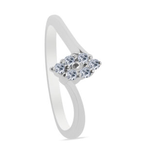 Terciopelo Palladium Diamond Ring D-6485