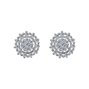 Palabra 18k Gold Diamond Ear rings BF-29