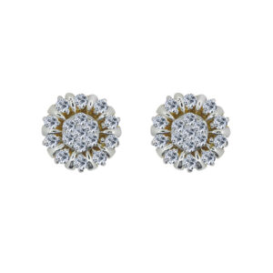 Madre 18k Gold Diamond Ear rings BF-32