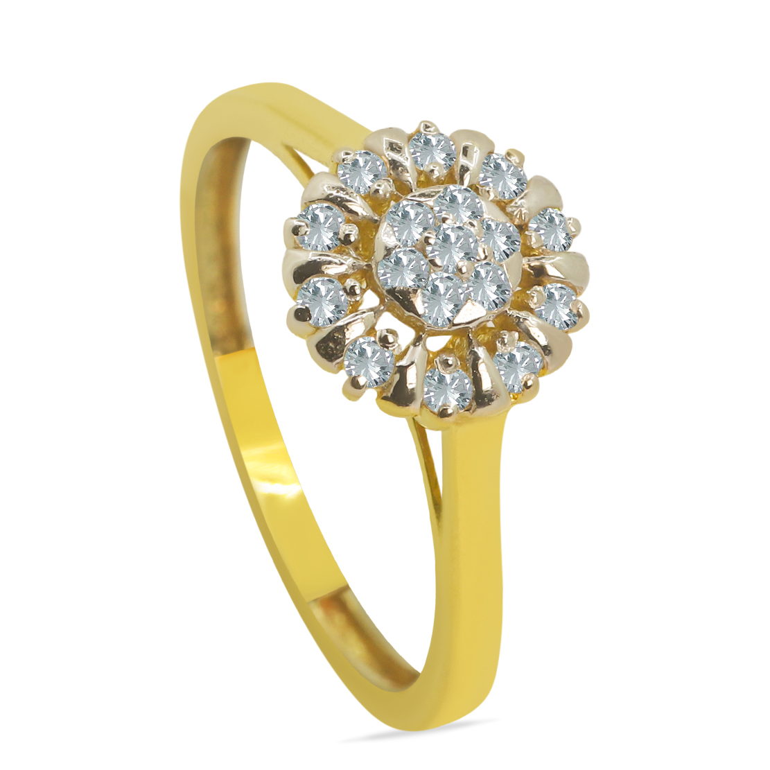 Vida 18K Gold Diamond Ring BF-34