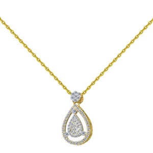 Cuidar 18K Gold Diamond Pendant BF-58