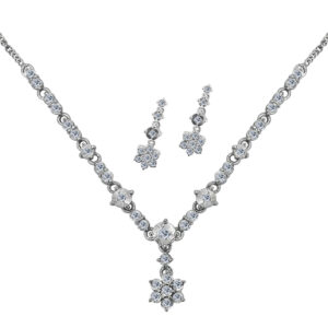 medianoche Palladium Diamond Set # BF-67,68