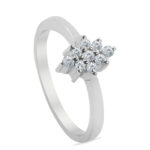 Compasión Palladium Diamond Ring D-6497
