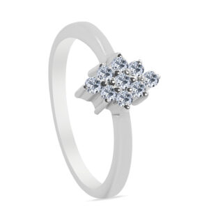 Compasión Palladium Diamond Ring D-6497
