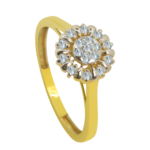 Vida 18K Gold Diamond Ring BF-34