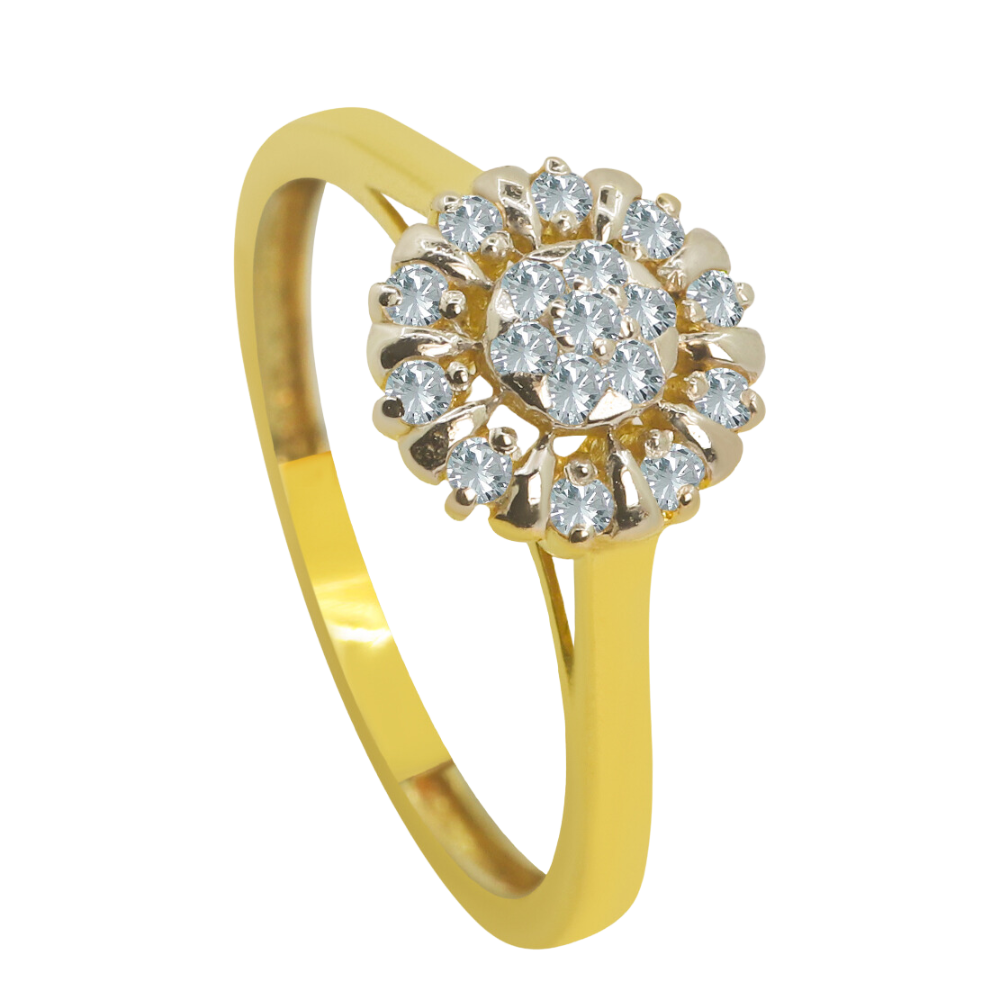 Vida 18K Gold Diamond Ring BF-34