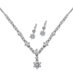 medianoche Palladium Diamond Set # BF-67,68