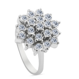 Délicatesse Palladium Diamond Ring BF-11