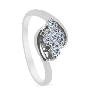 Miette Palladium Diamond Ring D-6500