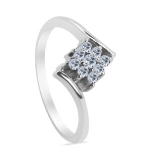 Rêve Palladium Diamond Ring D-6501