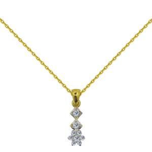 nuage 18K Gold Diamond Pendant D-6517