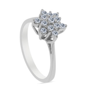 Envie Palladium Diamond Ring D-6241
