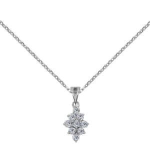 Trésor Palladium Diamond Pendant D-6535