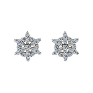 Cœur 18k Gold Diamond Ear rings BF-55