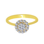 Résilience 18K Gold Diamond Ring D-6573 Round