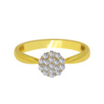Ravissant 18K Gold Diamond Ring D-6578